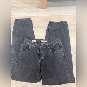 Black Levi’s Baggy Dad Jeans